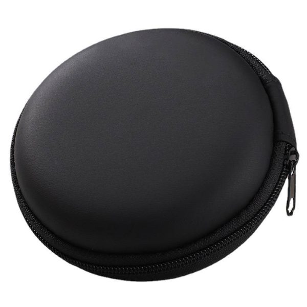 EVA Portable Round Earphone Storage Case