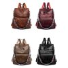 Polyurethane Women Waterproof Purse Travel Backpack