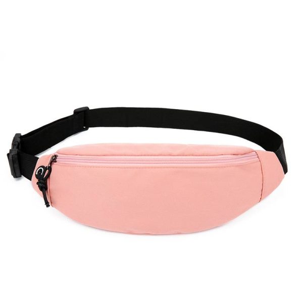 Polyester Sports Fanny Pack With Earphone Hole