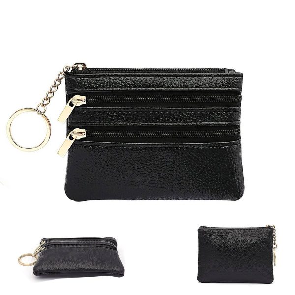 RFID-Blocking Waterproof Mini Wallet with Keychain