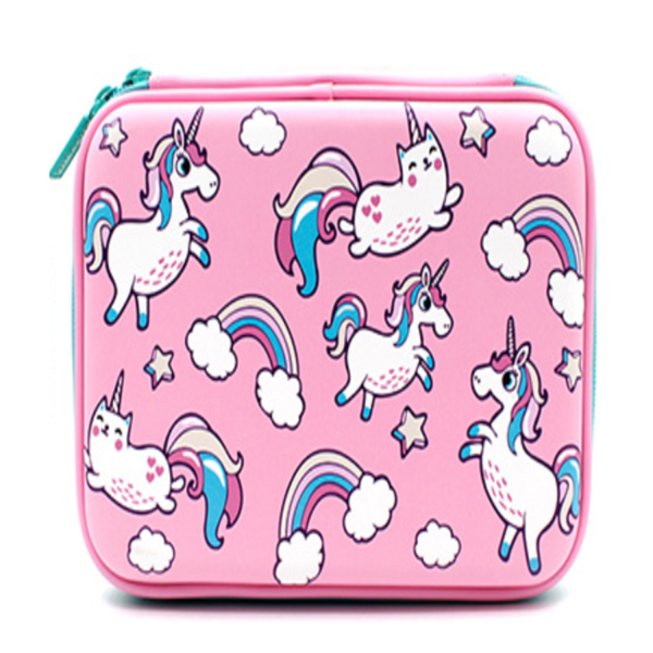 Large capacity and multi-style EVA cartoon pencil case
