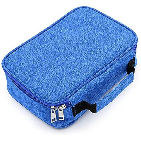 Nylon Multi-Layer Pencil Case Storage Bag