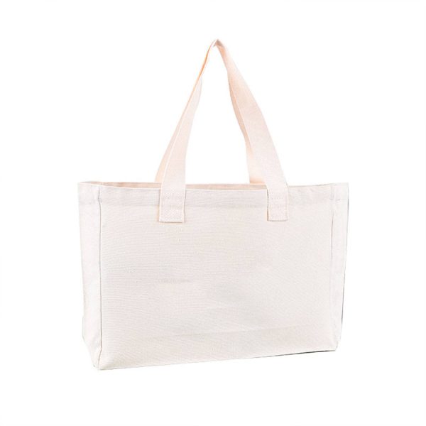 Canvas Literature and art large tote bag for women