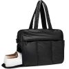 Luggage Duffel Tote Bag with Wet Pocket Shoe Compartment