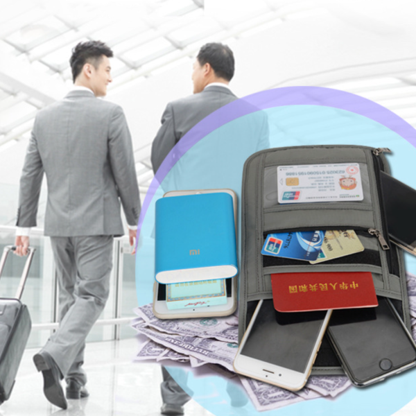 Rfid Blocking Passport Holder & Travel Wallet