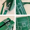 PU Leather Comic Style Crossbody Bag