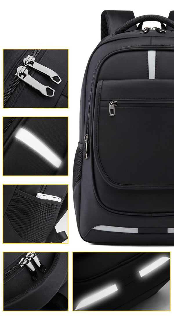 Slim Durable Canvas Laptop Backpack