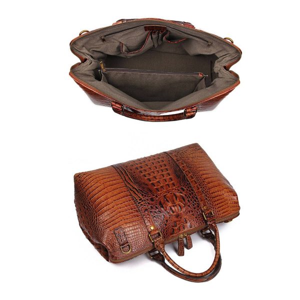 Large Leather Wearable Duffel bag