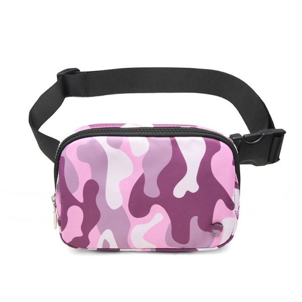 Nylon Colorful Belt Waist Bag