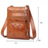 PU Crossbody Bag for Women Multi-Pocket