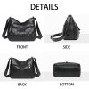 PU Leather soft shoulder cross-body bag