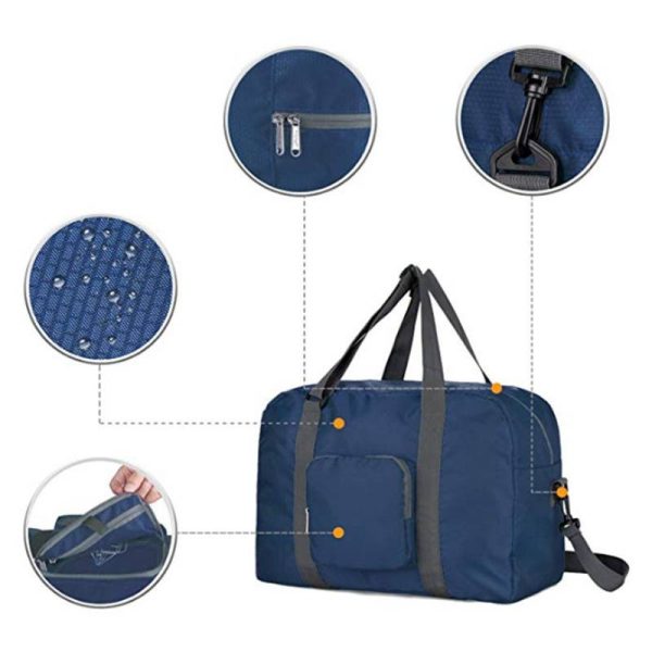 Polyester Portable Folding Duffle Bag