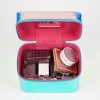 Women's travel toiletries, accessories, makeup bags