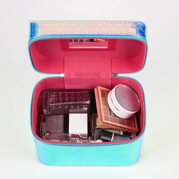 Women's travel toiletries, accessories, makeup bags