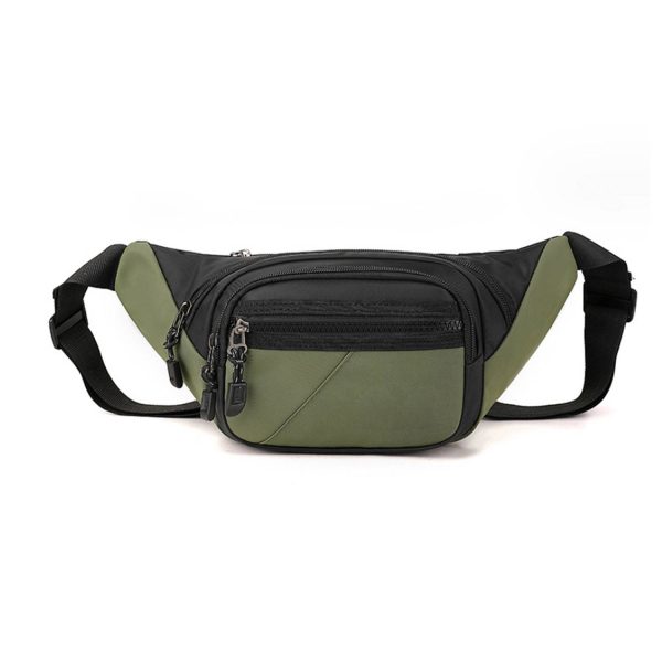 Men's Minimalist Oxford Crossbody Bag Fanny Pack