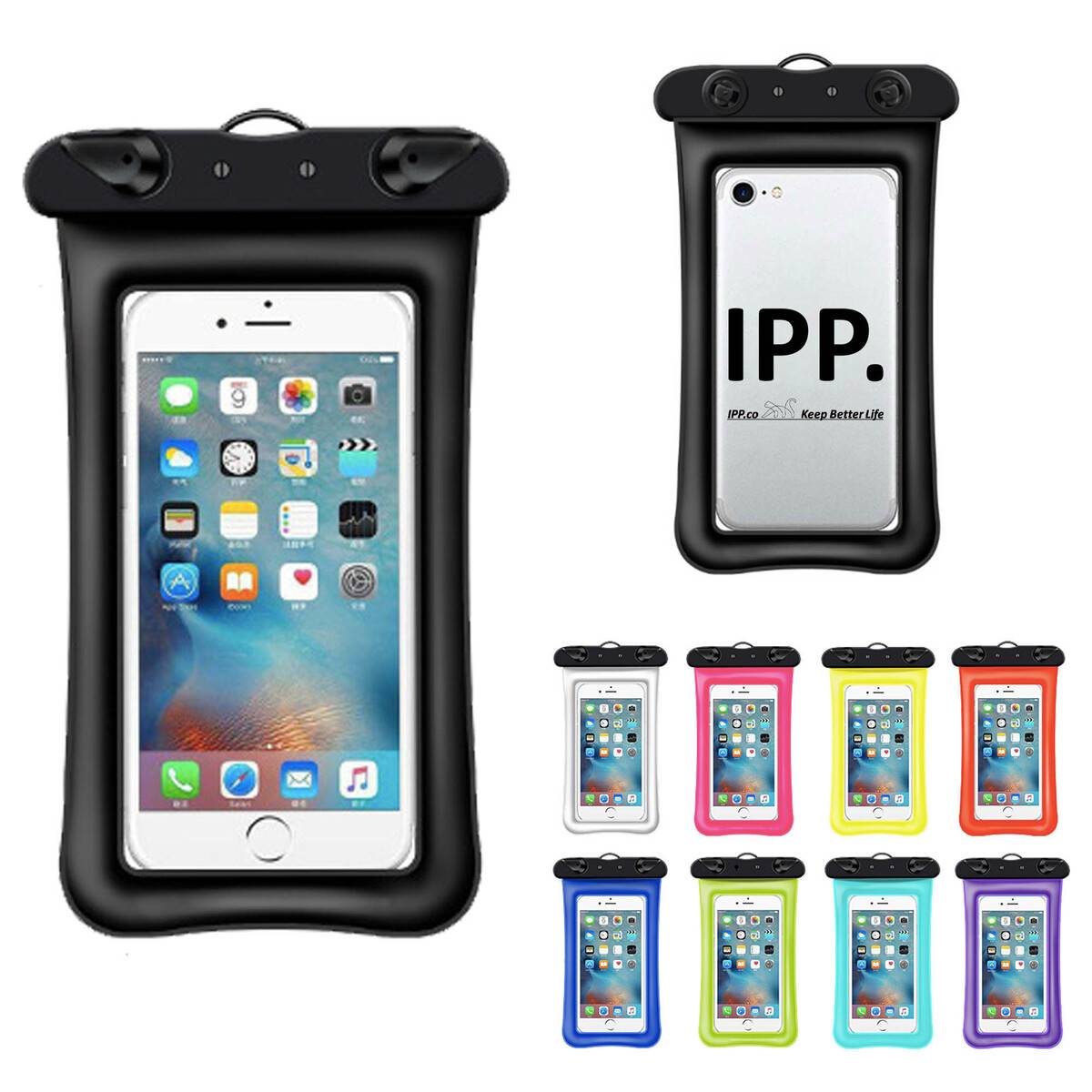 PVC Waterproof Diving Bag Touch Screen For Phone