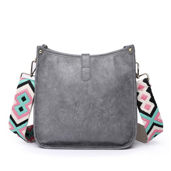 PU Leather Plush Crossbody Bags Fit for Women in Winter