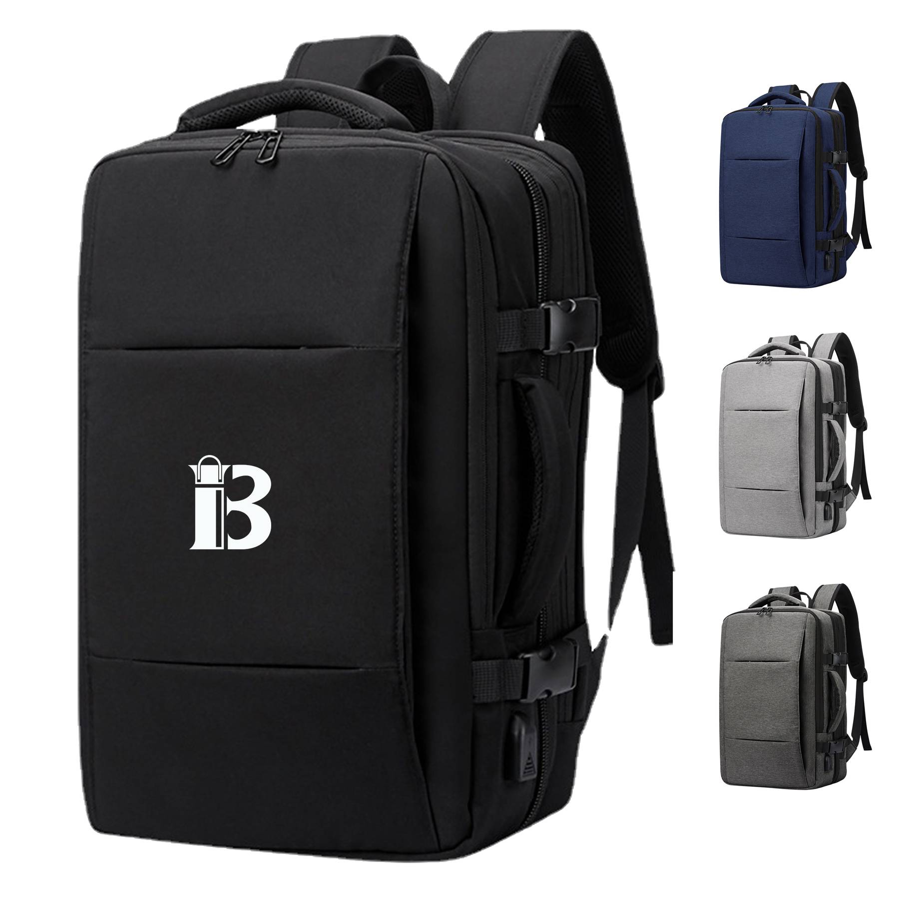 bb4b806f-6fd4-464c-9a09-6b45481ee71e_1.jpg Large Travel Business Computer Laptop Backpack