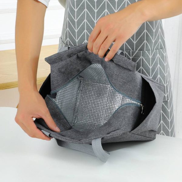 Oxford Cooler Insulated Lunch Bag Handbag