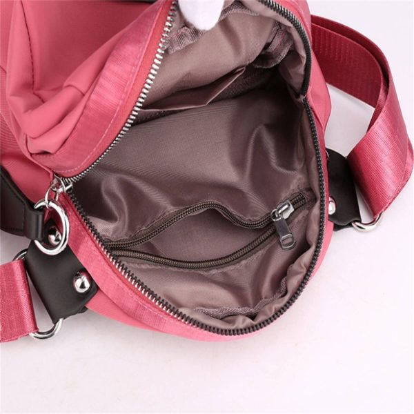 Nylon Women's Simple Shell Crossbody Bag