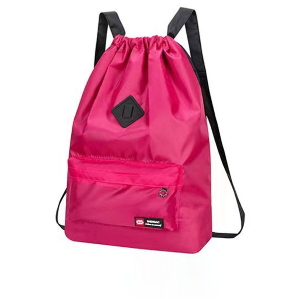Drawstring Backpack Water Resistant String Bag
