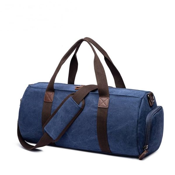 Oxford Large Capacity Duffel Bag With Shoe Compartment