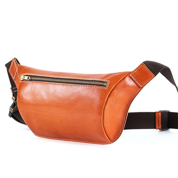 Genuine Leather Sling Bag for Men