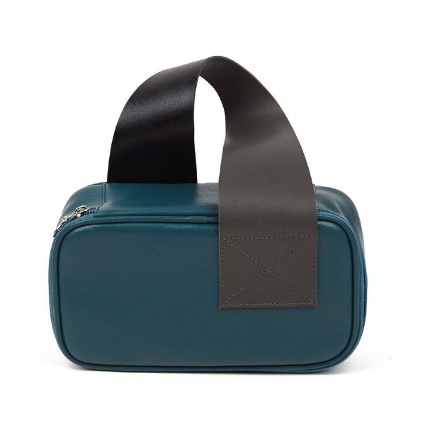 Fake Leather Handbag Makeup Bag