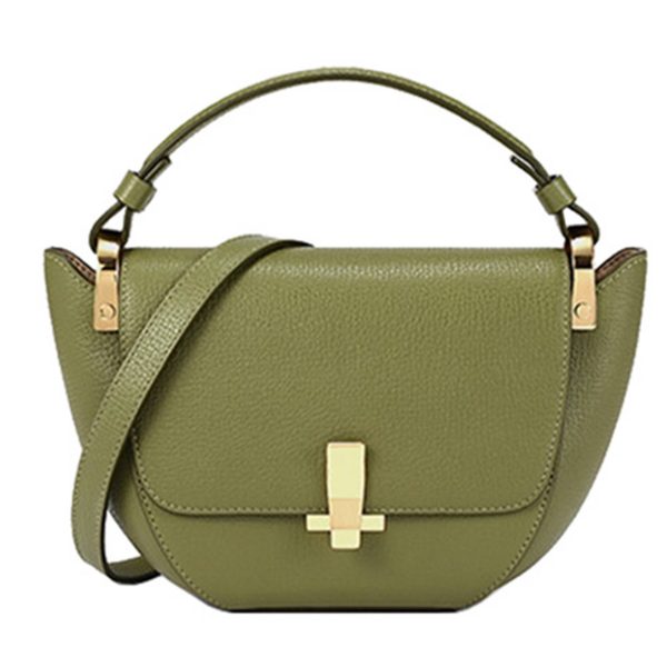PU Simple solid cross-body bag