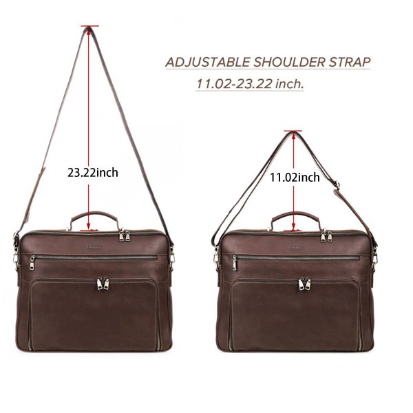 Genuine Leather lightweight Laptop Messenger Sleeves/Cases