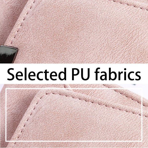 PU Cute matte multi-purpose wallet