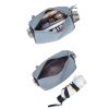 Genuine Leather Square Shoulder Crossbody Bag