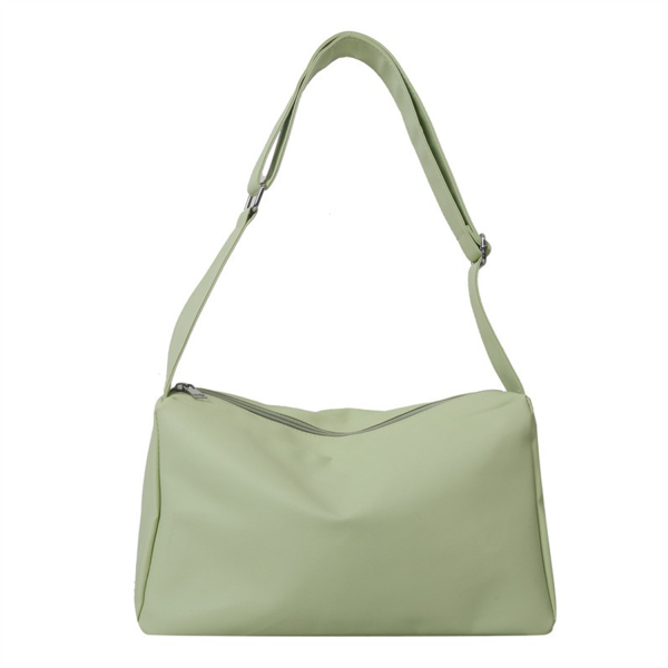 PU leather Solid Color Crossbody Bag