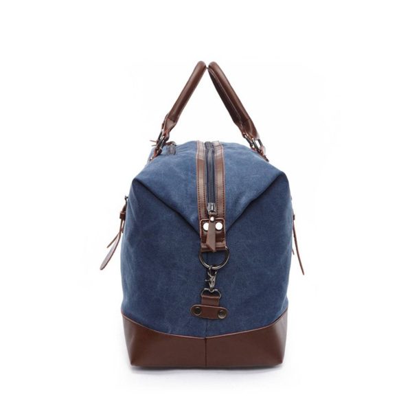 Large capacity canvas travel duffel bag