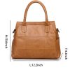 Women's Soft Genuine Leather Tote Bag