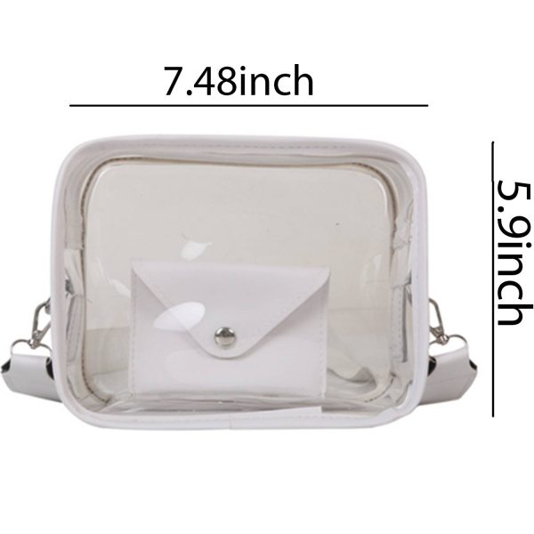 Mini PVC Clear Crossbody Bag