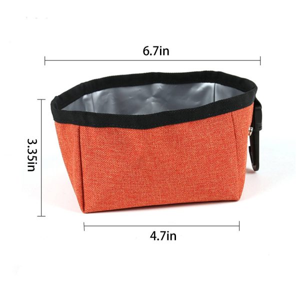 Oxford Foldable Food Bag For Dog Outdoors