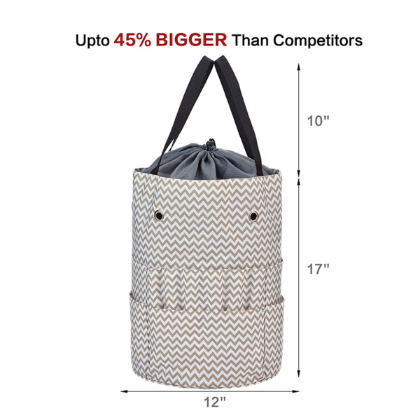 Large Crochet Bag w/ Customized Front Compartment