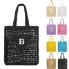 Knitted Mesh Tote Bag