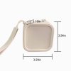 Cosmetics Lipstick Headphones Silicone Small Square Bag