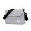 Nylon Messenger Crossbody Bag