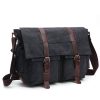 Large Canvas Messenger Bag