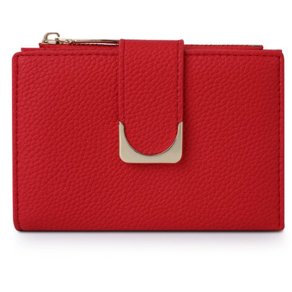 PU Stylish zippered coin purse