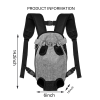 Adjustable Dog Pet Cat Front Carrier Backpack