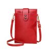 Women's Soft PU Leather Wallet Crossbody Bag Phone Purse