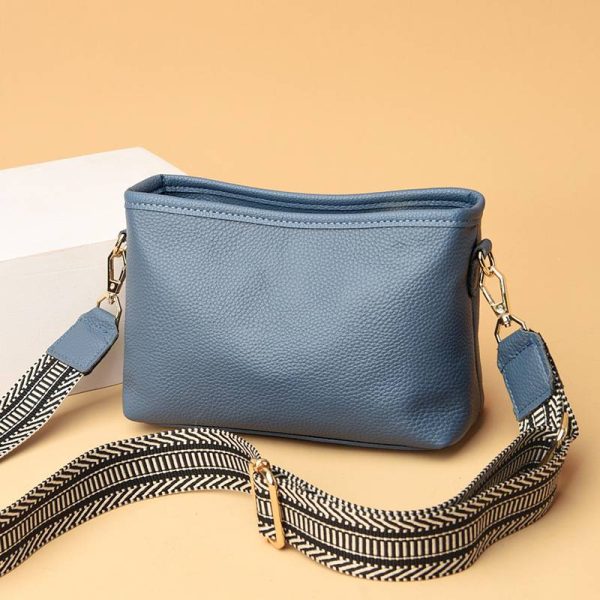 Leather Small Crossbody Bag for women