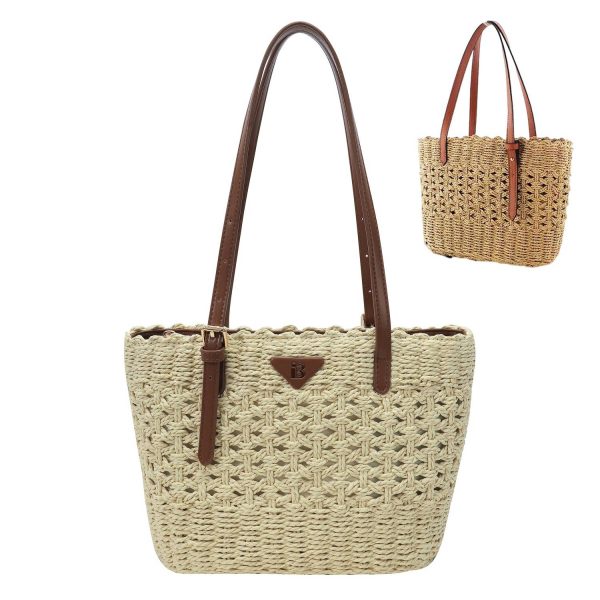 Fashion weaving tote bag