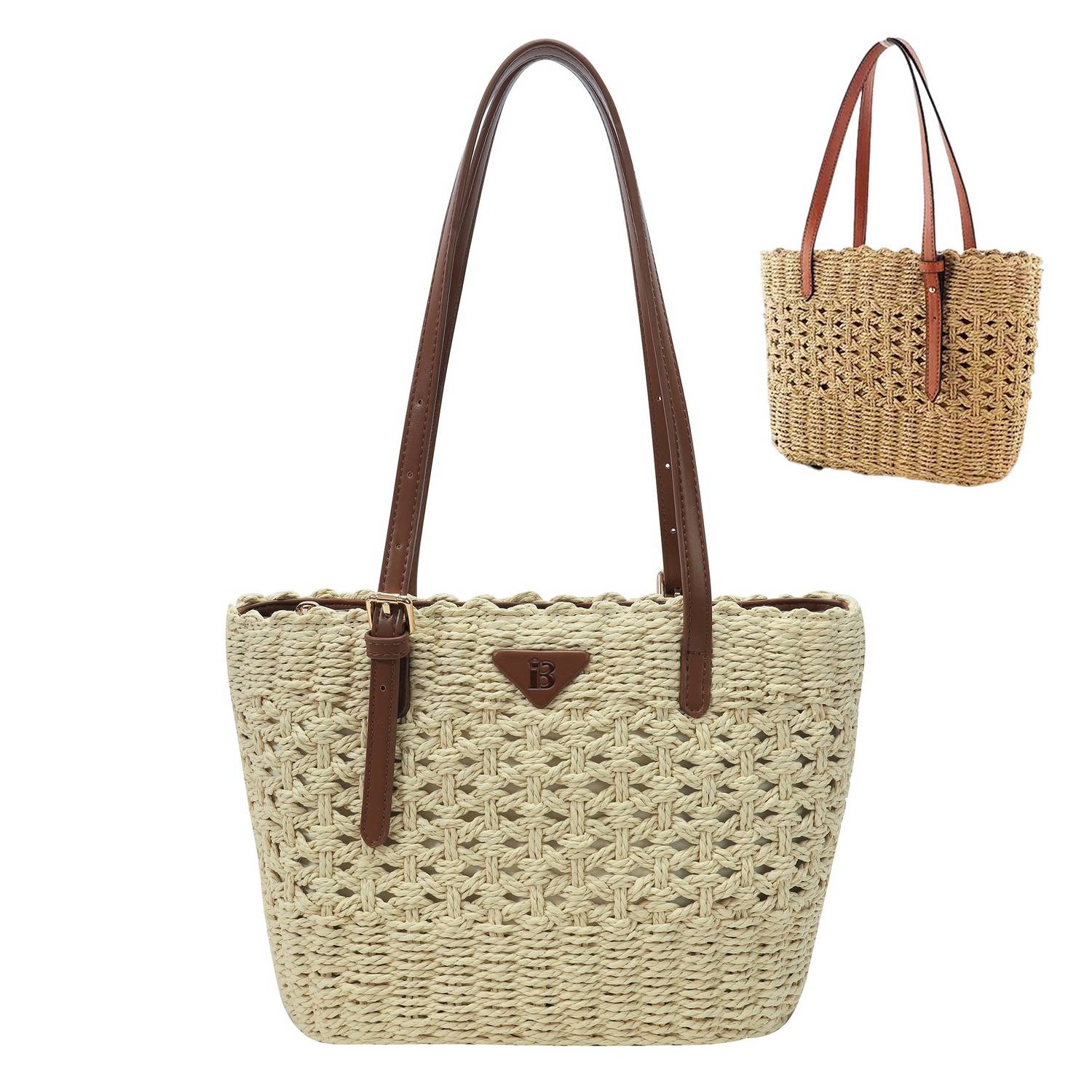 Fashion weaving tote bag