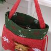 Velvet Christmas Candy Bag
