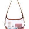 PVC Clear Crossbody Bag for Sports Events Concerts College